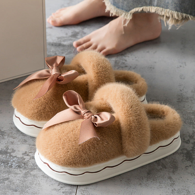 Womens store plush slippers